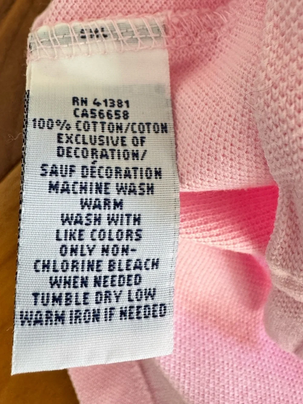Polo Ralph Lauren Classic Fit Solid Pink Mesh Polo Shirt Pony Logo Size L